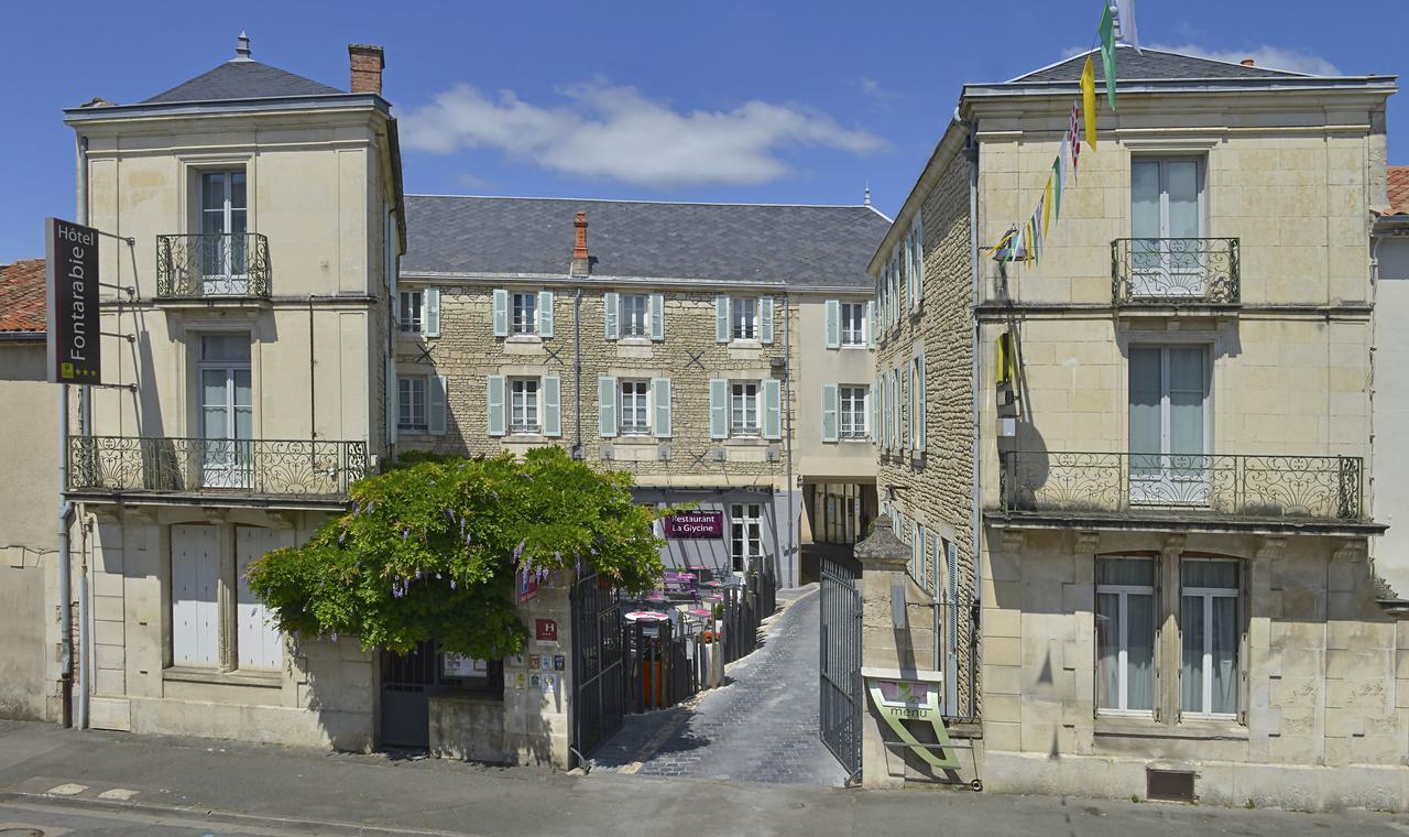 Logis Hotel-Restaurant Le Fontarabie Fontenay-le-Comte Exterior photo